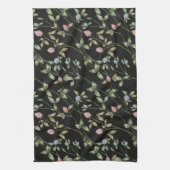 Blume auf der Wiese drucken ein Landhaus Geschirrtuch (Vertikal)