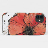 Blume auf einem weißen Hintergrund Case-Mate iPhone Hülle (Rückseite (Horizontal))