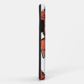 Blume auf einem weißen Hintergrund Case-Mate iPhone Hülle (Hinten/Rechts)