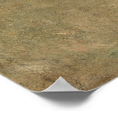 Blume auf einer Fensterkante von John La Farge Poster (Ecke)