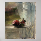 Blume auf einer Window Ledge (um 1861), John La Fa Poster (Vorne)