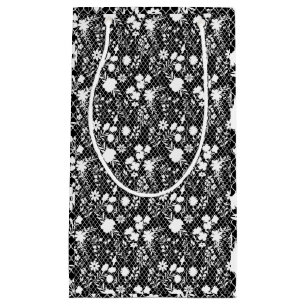 Blume auf net 01.bx4 Black BG Kleine Geschenktüte