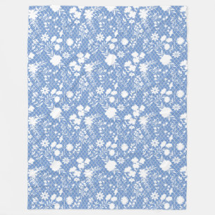 Blume auf net 01.bx4 Lblue BG Fleecedecke