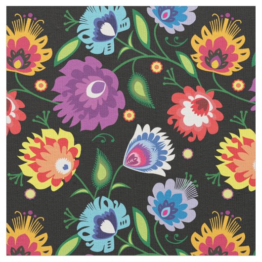 Blume auf schwarz stoff (Nahaufnahme)