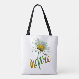 Blume auf Taschentasche Tasche