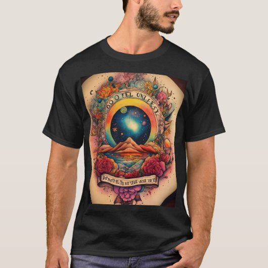Blume auf Tshirts (Vorderseite)