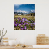 Blume auf Velika Planina, Sl Poster (Küche)