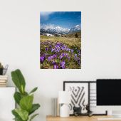 Blume auf Velika Planina, Sl Poster (Heimbüro)