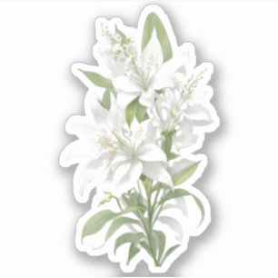 Blume Aufkleber
