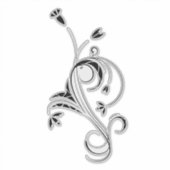Blume Aufkleber (Vorderseite)