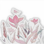 Blume Aufkleber (Vorderseite)