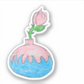 Blume Aufkleber (Vorderseite)