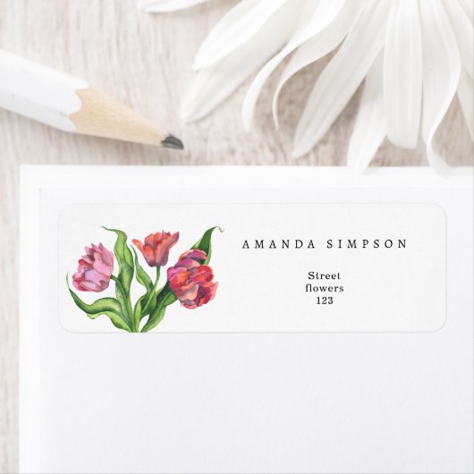 Blume aus Aquarell - Baby in Blüte (Insitu)