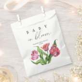 Blume aus Aquarell - Baby in Blüte Geschenktütchen (Ausgeschnitten)