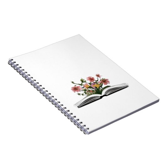 Blume aus dem Buch (Rechte Seite)