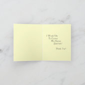 Blume aus dem Paradies bedanken sich herzlich für  Dankeskarte (Innenseite)