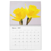 Blume aus Edelstahl 2020 Kalender (Feb 2027)