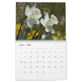 Blume aus Edelstahl 2024 Kalender (Mär 2027)