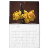 Blume aus Edelstahl 2024 Kalender (Jan 2027)