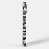 Blume aus Edelstahl Case-Mate iPhone Hülle (Rückseite / Rechts)