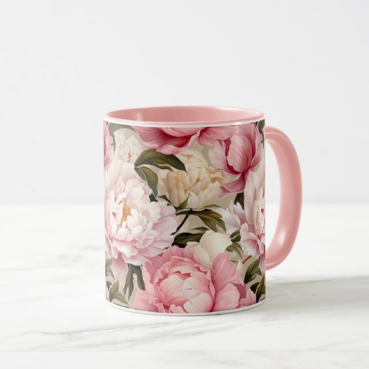 Blume aus Erdbeben Tasse (VorderseiteRechts)