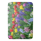 Blume aus farbenfrohen Frühlingsgärten Badematte (Vorderseite Vertikal)