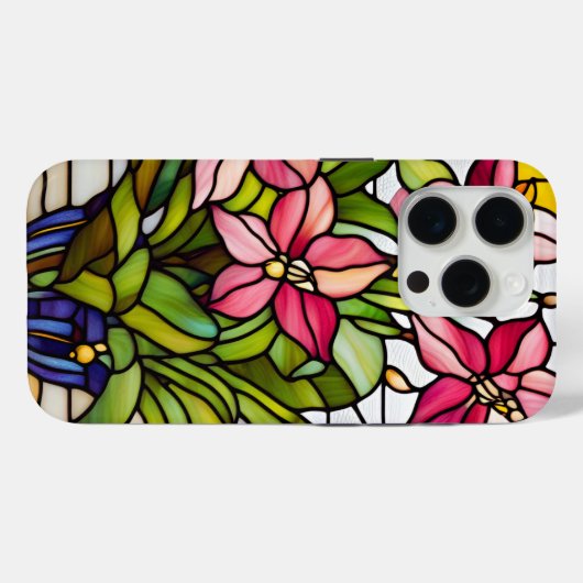 Blume aus festem Glas Case-Mate iPhone Hülle (Rückseite (Horizontal))
