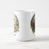 Blume aus gegartem Glas - Berries Name Kaffeetasse (Mittel)