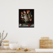 Blume aus Glas, 1606 Ambrosius Bosschaert Poster (Küche)