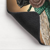 Blume aus Glas Mousepad (Ecke)