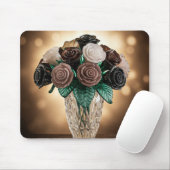 Blume aus Glas Mousepad (Mit Mouse)