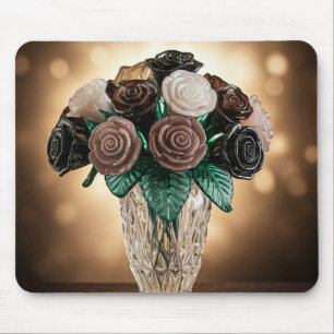 Blume aus Glas Mousepad