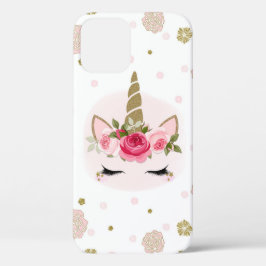 Blume aus Gold und Rosa bläst trendy Niedlich Case-Mate iPhone Hülle