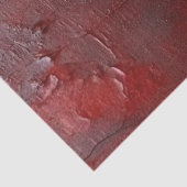 Blume aus Goldmedaille mit tiefrotem Bordeaux Seidenpapier (Detail)