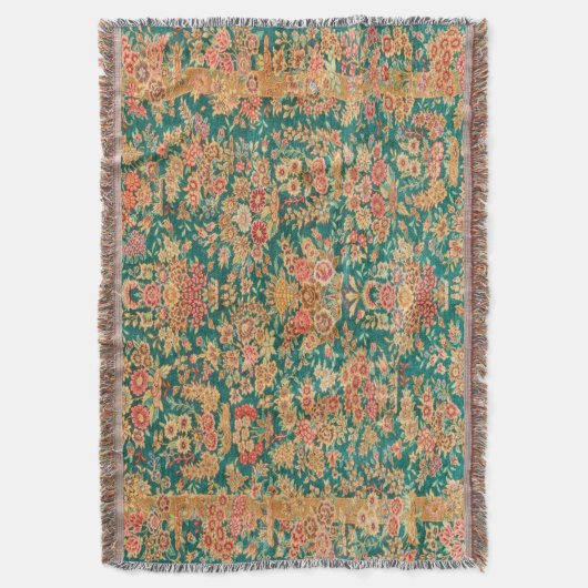 Blume aus grünem Gold Decke (Vorderseite Vertikal)