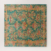 Blume aus grünem Gold Puzzle (Horizontal)