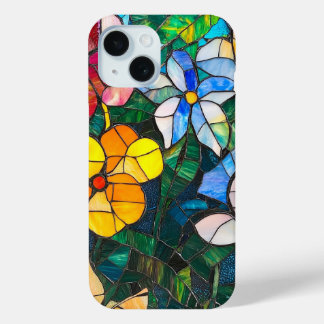 Blume aus Hartglas Art farbenfroh Blumendesign Case-Mate iPhone Hülle