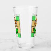 Blume aus Hartglas Glas (Rechts)