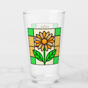 Blume aus Hartglas Glas