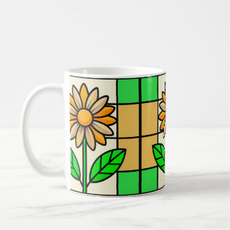 Blume aus Hartglas Kaffeetasse