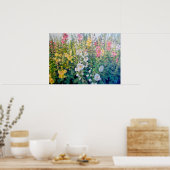 Blume aus Katalog Poster (Küche)