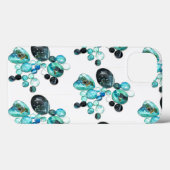 Blume aus Meerglas und Bänder Case-Mate iPhone Hülle (Rückseite (Horizontal))