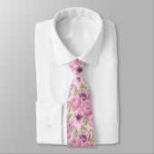 Blume aus Peony und Anemone Krawatte (Gebunden)