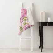 Blume aus Peony und Anemone Sherpadecke (Beispiel)