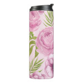 Blume aus Peony und Anemone Thermosbecher (Nach links gedreht)