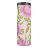 Blume aus Peony und Anemone Thermosbecher (Rückseite)