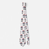 Blume aus Pilzen Krawatte (Vorderseite)