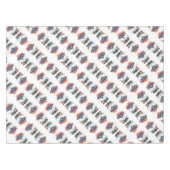 Blume aus Pilzen Tischdecke (Vorderseite (Horizontal))