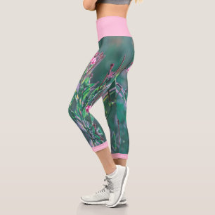 Blume aus Pink, Wild Wide, stylisierte Leggings