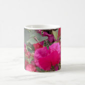 Blume aus rosa Papier Kaffeetasse (Mittel)